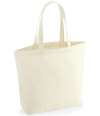 W965 Westford Mill Revive Recycled Maxi Tote Bag Natural colour image